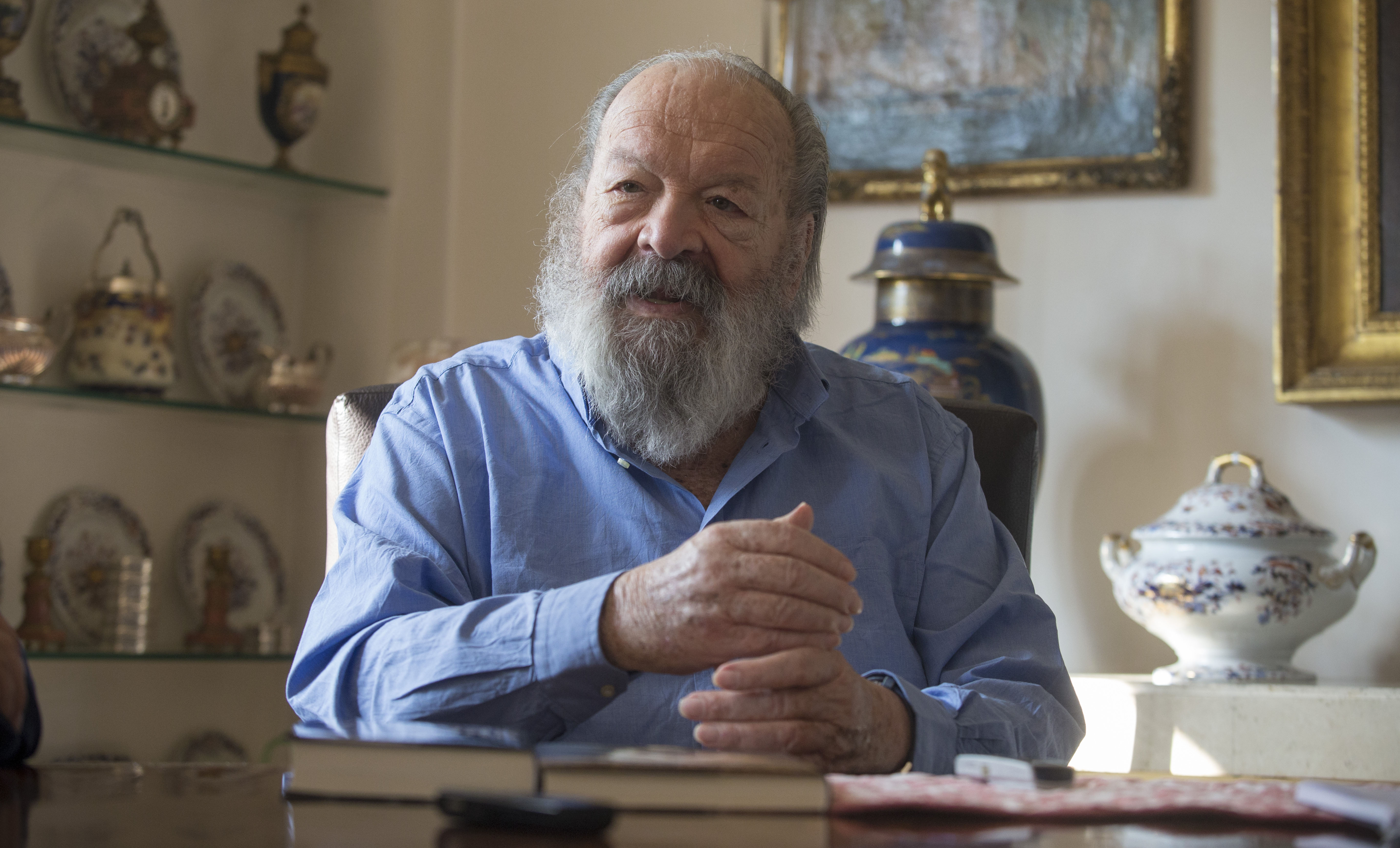 Bud Spencer interjút adott Kellár F. János Immánuelnek